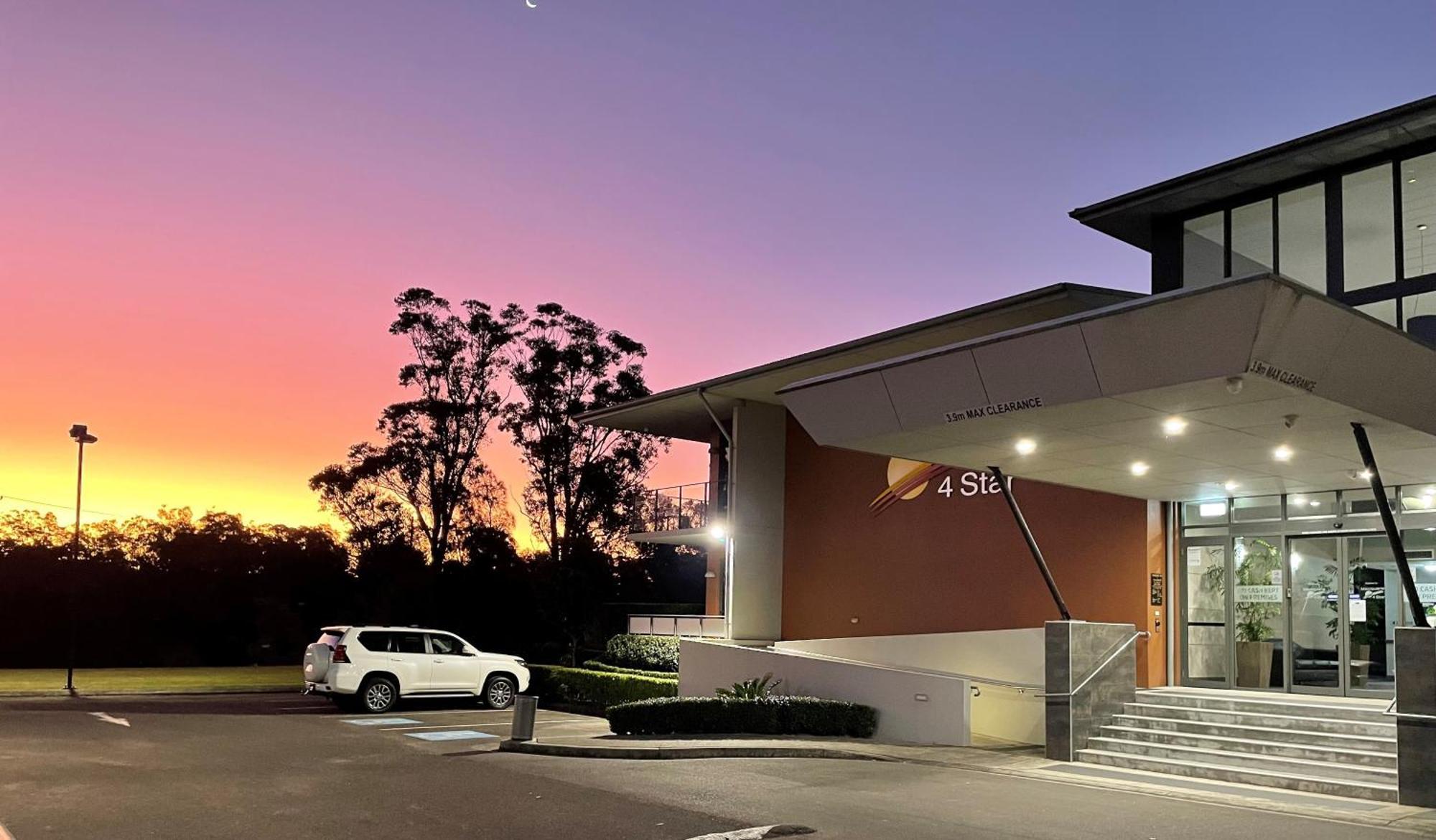 Motel Macquarie 4 Star Warners Bay Exteriér fotografie
